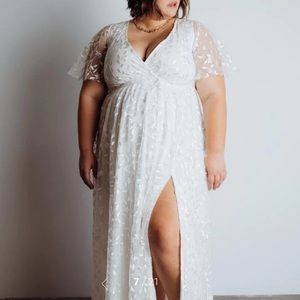 NEW WITH TAGS BALTIC BORN MARSEILLE EMBOSSED MAXI DRESS